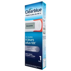 TEST DE GROSSESSE DETECTION ULTRA PRECOCE CLEARBLUE