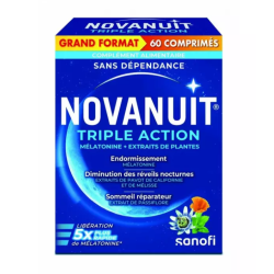 NOVANUIT TRIPLE ACTION 60 COMPRIMES SANOFI