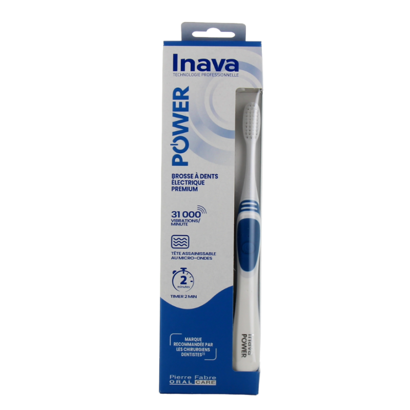 INAVA POWER BROSSE A DENTS ELECTRIQUE PREMIUM BLEUE