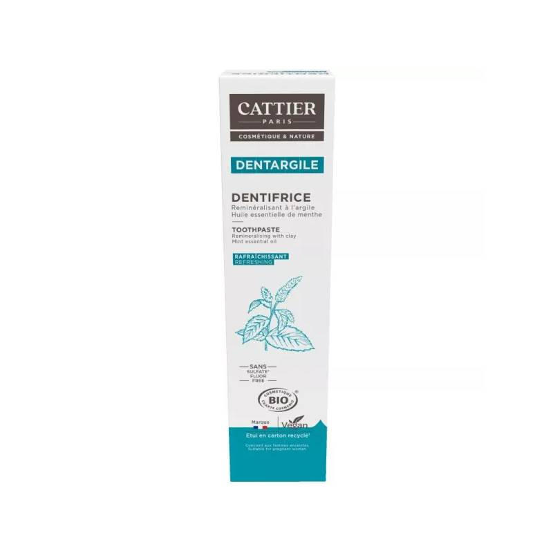 DENTIFRICE DENTARGILE BIO MENTHE 75ML CATTIER PARIS DENTIFRICE DENTARGILE BIO MENTHE 75ML CATTIER PARIS