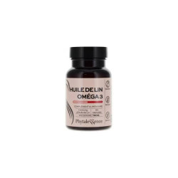 HUILE DE LIN OMEGA 3 60 GELULES PHYTALESSENCE