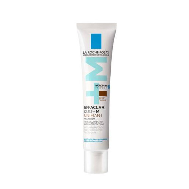 EFFACLAR DUO + M SOIN TRIPLE CORRECTION ANTI-IMPERFECTIONS  TEINTE FONCÉE 40ML LA ROCHE POSAY
