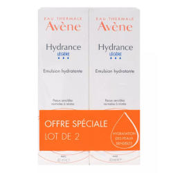 HYDRANCE EMULSION LEGERE HYDRATANTE LOT DE 2X40ML AVENE