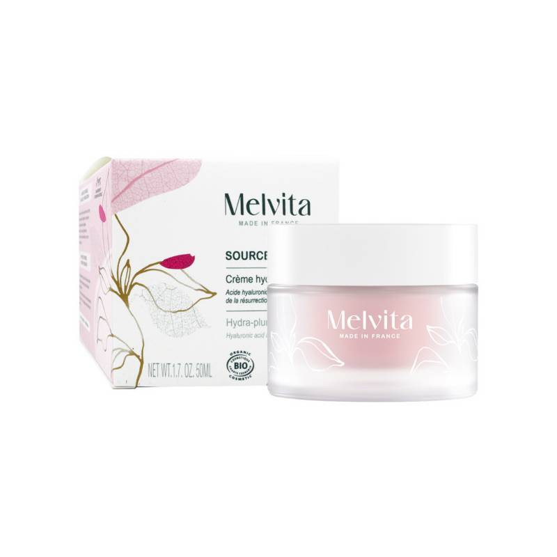 SOURCE DE ROSES BIO CREME HYDRA REPULPANTE 50ML MELVITA