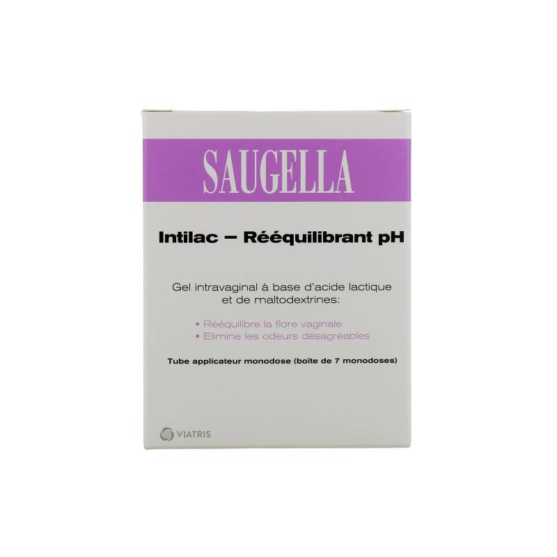 GEL INTRAVAGINAL INTILAC REEQUILIBRANT pH 7 MONODOSES SAUGELLA