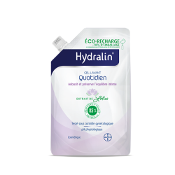 HYDRALIN GEL LAVANT QUOTIDIEN LOTUS ECO RECHARGE 400ML BAYER