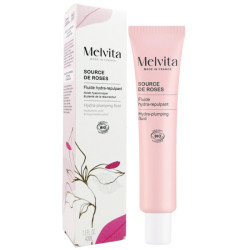 SOURCE DE ROSES BIO FLUIDE HYDRA REPULPANT 40ML MELVITA