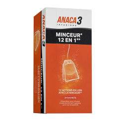 ANACA 3 MINCEUR 24 SACHETS NUTRAVALIA