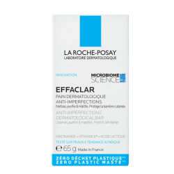 EFFACLAR PAIN DERMATOLOGIQUE ANTI IMPERFECTIONS 65G LA ROCHE POSAY