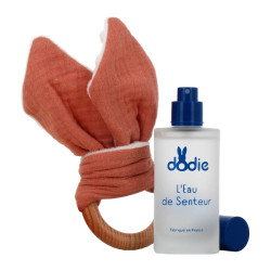 EAU DE SENTEUR BEBE 50ML + DOUDOU DENTITION ROSE DODIE