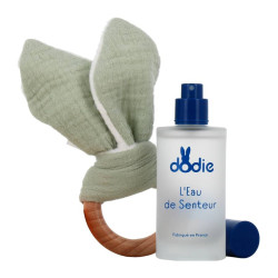 EAU DE SENTEUR BEBE 50ML + DOUDOU DENTITION BEIGE DODIE
