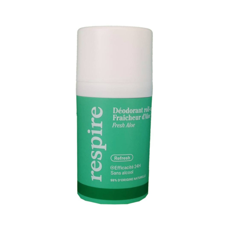 RESPIRE DEODORANT ROLL ON FRAÎCHEUR D' ALOÉ 50ML RESPIRE DEODORANT ROLL ON FRAÎCHEUR D' ALOÉ 50ML