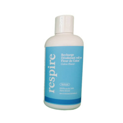 RESPIRE DEODORANT RECHARGE FLEUR DE COTON ROLL ON 24H 150ML