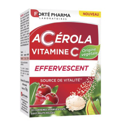 ACEROLA VITAMINE C 20 COMPRIMES EFFERVESCENTS FORTE PHARMA