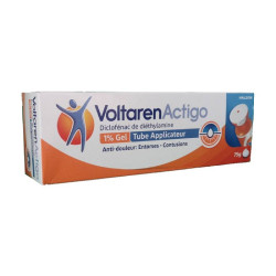 VOLTARENACTIGO 1% GEL 75ML TUBE APPLICATEUR GSK