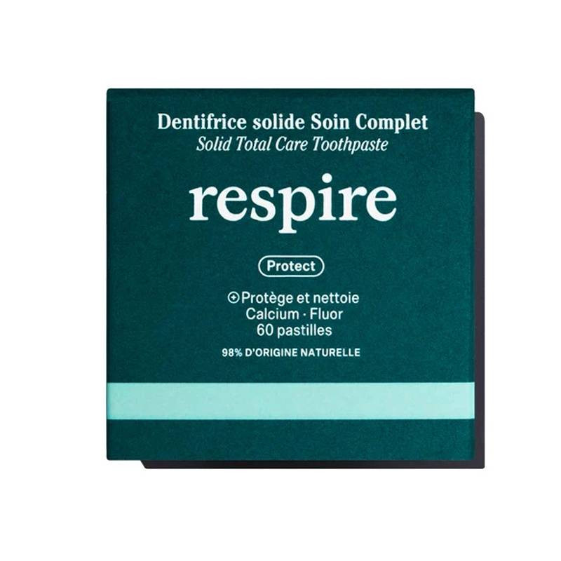 RESPIRE DENTIFRICE SOLIDE SOIN COMPLET à CROQUER 60 PASTILLES