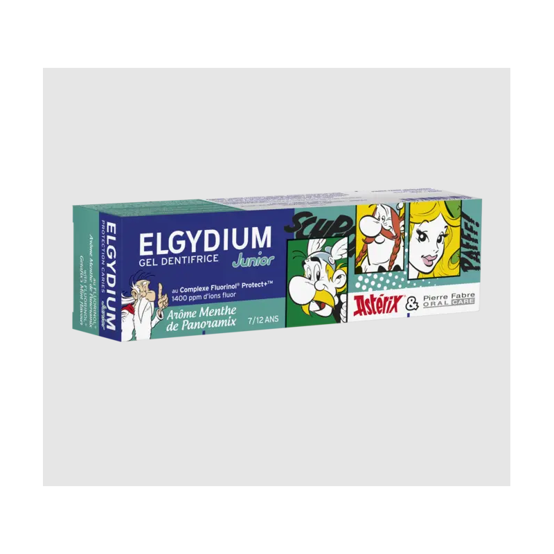 GEL DENTIFRICE MENTHE JUNIOR 7-12 ANS 50ML ELGYDIUM