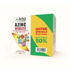 AZINC VITALITÉ LOT 2 X 120 GELULES ARKOPHARMA