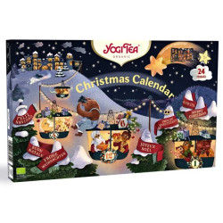 CALENDRIER DE L'AVENT NOËL 24 SACHETS BIO YOGI TEA