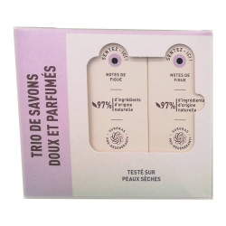 NOTES DE FIGUE TRIO SAVONS SURGRAS 3X200G ROGE CAVAILLES