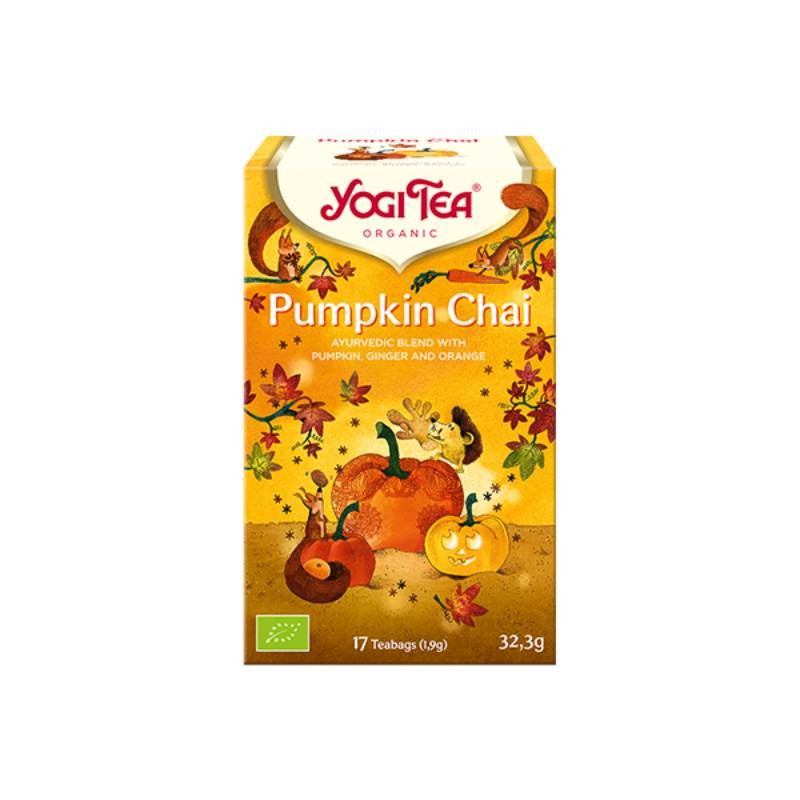 INFUSION PUMPKIN CHAI BIO 17 SACHETS YOGI TEA