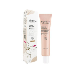 SOURCE DE ROSES BIO BB CREME 6 en 1 DORÉ 40ML MELVITA