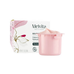 SOURCE DE ROSES BIO RECHARGE CREME HYDRA REPULPANTE 50ML MELVITA