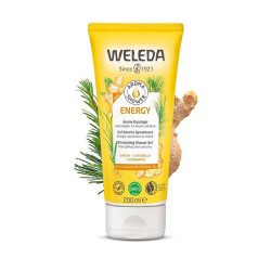 ENERGY GEL DOUCHE DYNAMISANT AROMA BIO 200ML WELEDA