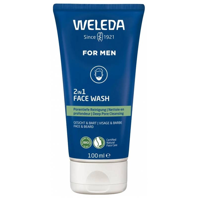 NETTOYANT VISAGE 2 EN 1 HOMME BIO 100ML WELEDA NETTOYANT VISAGE 2 EN 1 HOMME BIO 100ML WELEDA