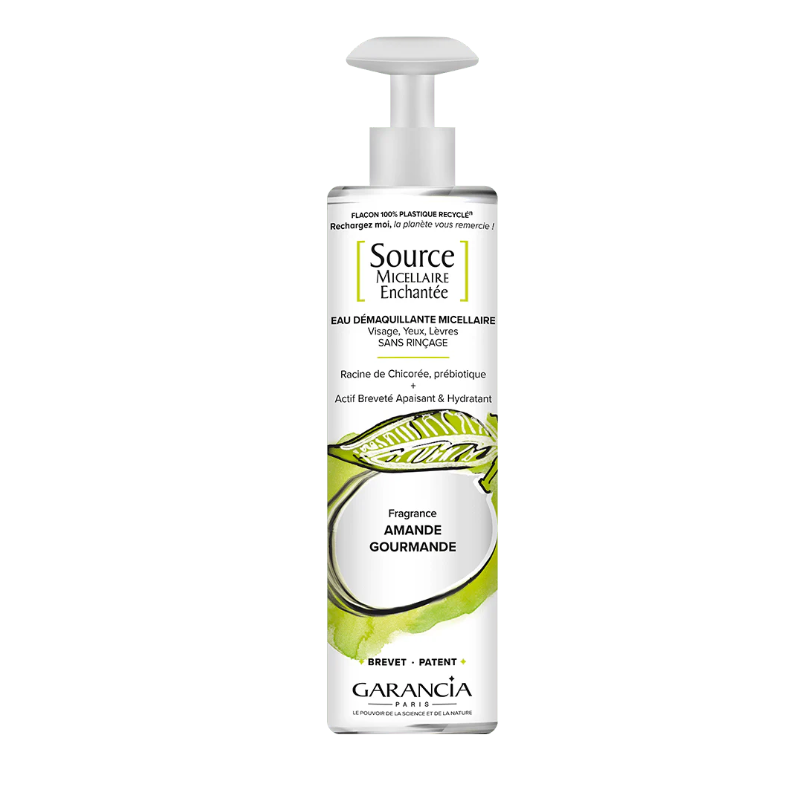 SOURCE MICELLAIRE ENCHANTEE AMANDE GOURMANDE 400ML GARANCIA SOURCE MICELLAIRE ENCHANTEE AMANDE GOURMANDE 400ML GARANCIA
