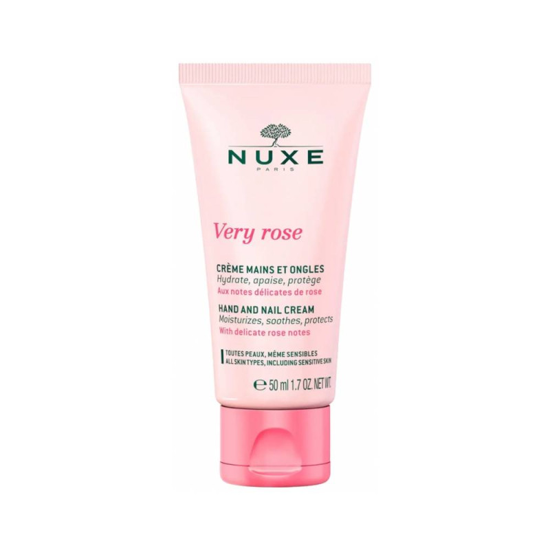 VERY ROSE CREME MAINS & ONGLES 50ML NUXE