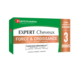 EXPERT CHEVEUX FORCE CROISSANCE 90 COMPRIMÉS FORTE PHARMA