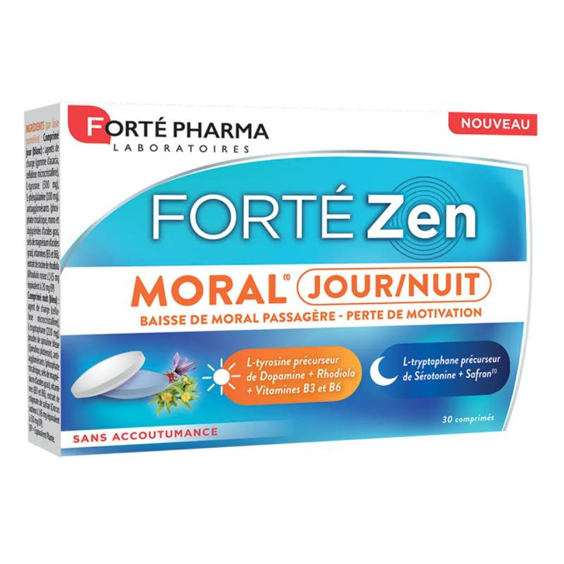 FORTEZEN MORAL JOUR NUIT 30 COMPRIMES FORTE PHARMA
