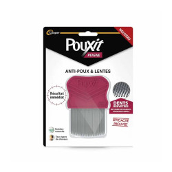POUXIT PEIGNE ANTI-POUX LENTES
