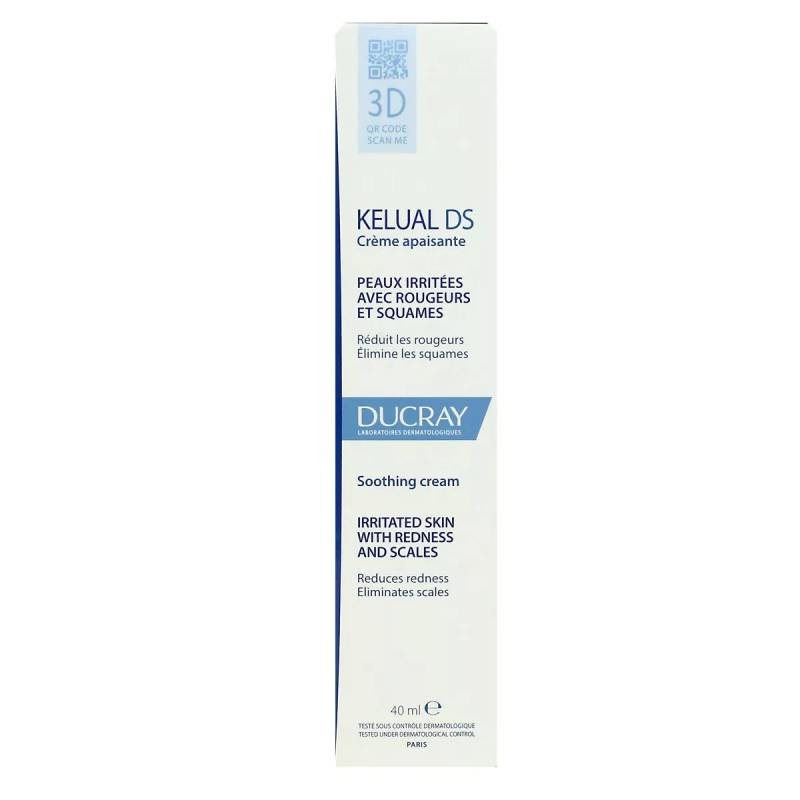 KELUAL DS CREME APAISANTE SQUAMES ROUGEURS VISAGE 40ML DUCRAY