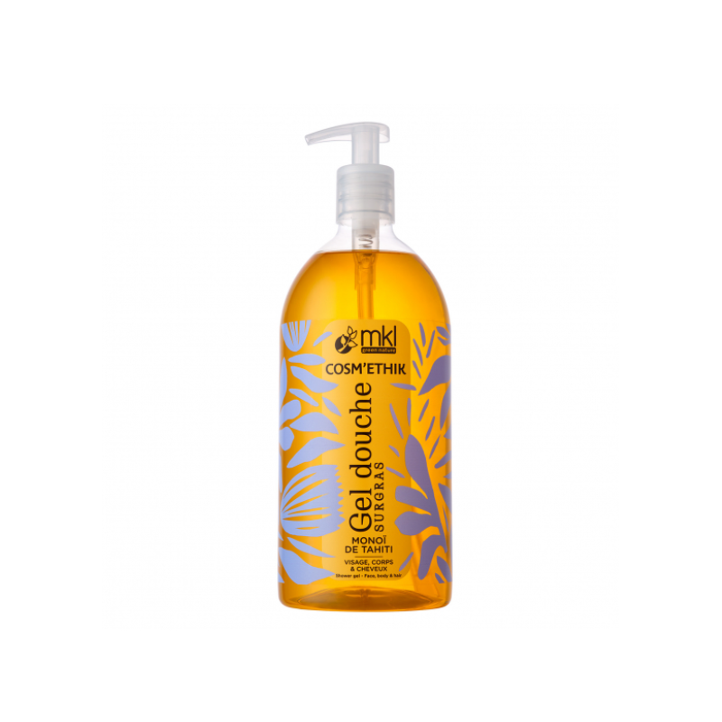 COSM'ETHIK GEL DOUCHE SURGRAS MONOÏ DES ÎLES 1LITRE MKL COSM'ETHIK GEL DOUCHE SURGRAS MONOÏ DES ÎLES 1LITRE MKL