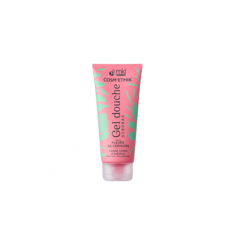 COSM'ETHIK GEL DOUCHE SURGRAS FLEURS DE CERISIERS 200ML MKL