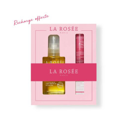 COFFRET NOËL BIO HUILE SOIN + STICK LEVRES LA ROSÉE PARIS