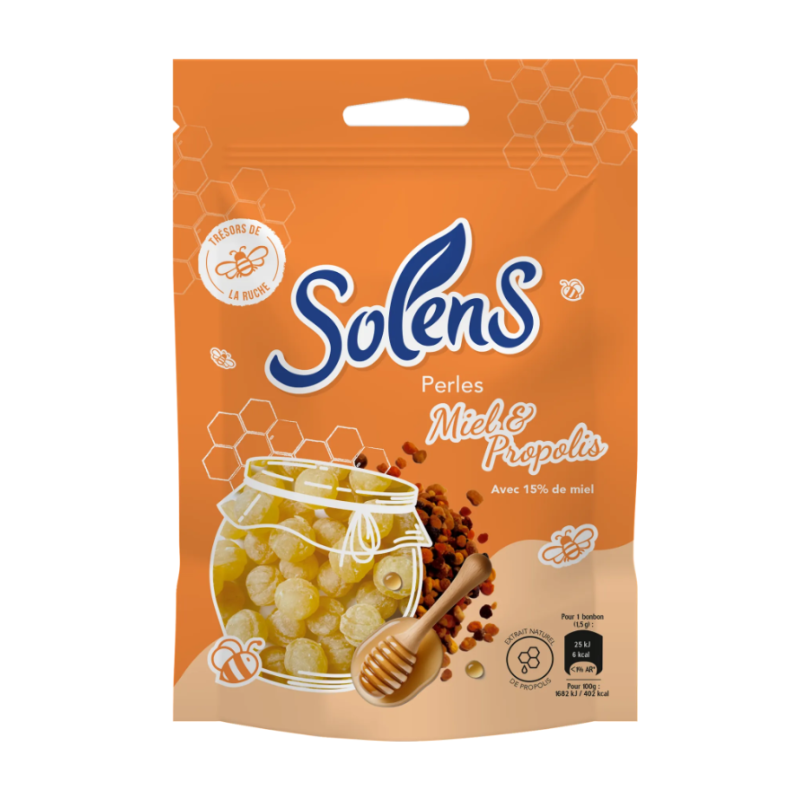 PERLES MIEL PROPOLIS 100G SOLENS PERLES MIEL PROPOLIS 100G SOLENS