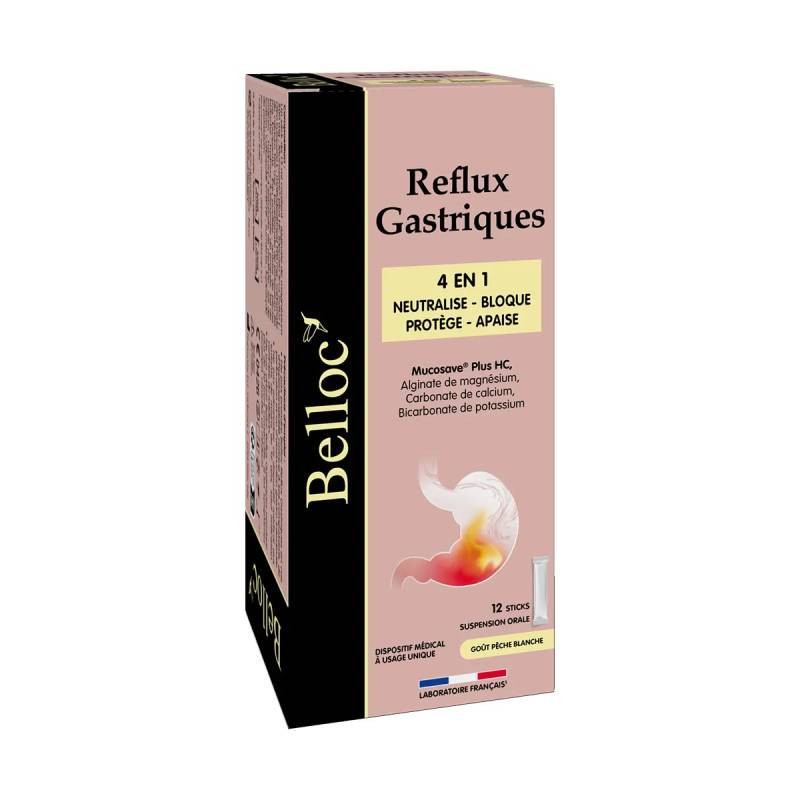 REFLUX GASTRIQUES 12 STICKS BELLOC
