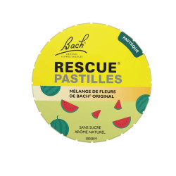 RESCUE PASTILLES PASTEQUE SANS ALCOOL SANS SUCRE BACH