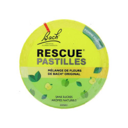 RESCUE PASTILLES POMME MENTHE SANS ALCOOL SANS SUCRE BACH