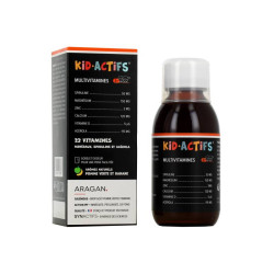 KID-ACTIFS MULTIVITAMINES SIROP 125ML ARAGAN