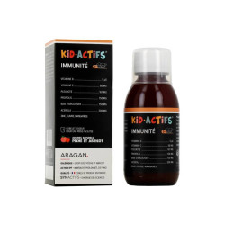 KID-ACTIFS IMMUNITÉ SIROP 125ML ARAGAN
