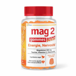 MAG 2 BOOST ENERGIE NERVOSITÉ 45 GOMMES COOPER
