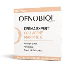 DERMA EXPERT COLLAGENE MARIN 10G 10 SHOTS LIQUIDES OENOBIOL