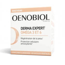 DERMA EXPERT OMEGA 3 ET 6 30 CAPSULES OENOBIOL