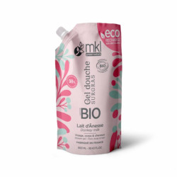 GEL DOUCHE SURGRAS LAIT D'ÂNESSE BIO ECO RECHARGE 900ML MKL GREEN NATURE