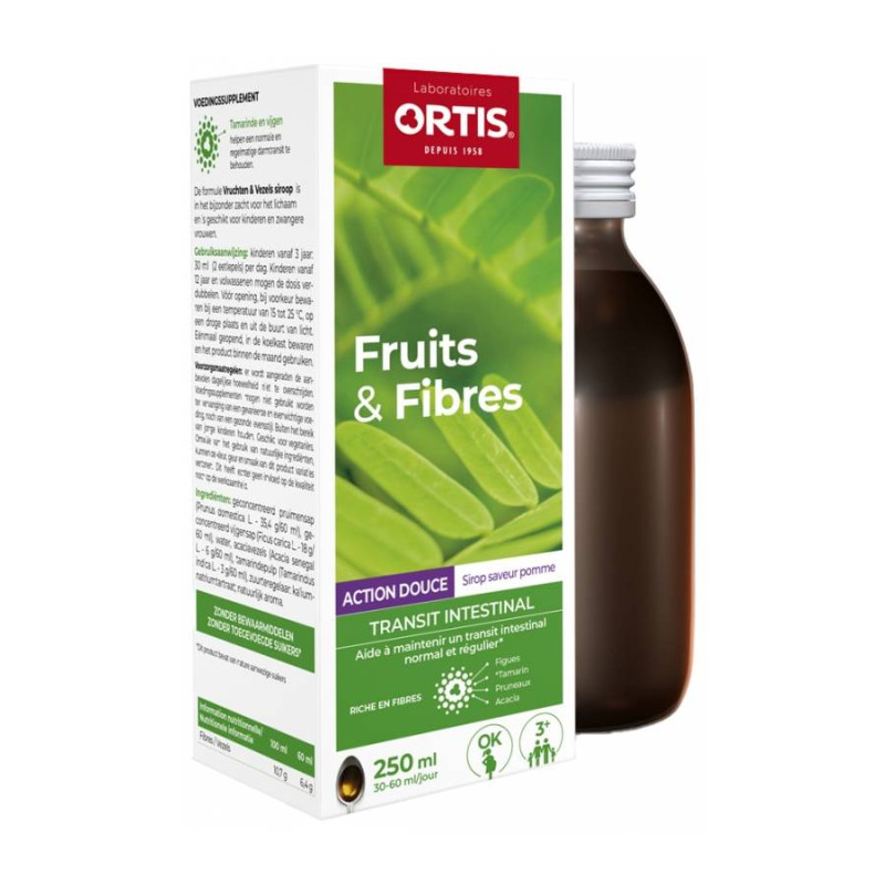FRUITS & FIBRES TRANSIT INTESTINAL 250ML ORTIS