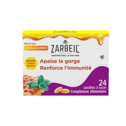 GORGE & IMMUNITÉ 24 PASTILLES ZARBEIL